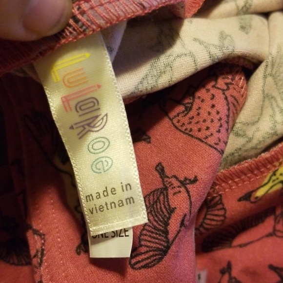 New LuLaRoe bird leggings OS - Picture 3 of 3
